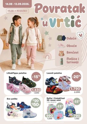 Povratak u vrtić 2026