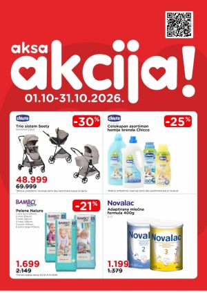 Aksa - Redovna akcija oktobar 2026