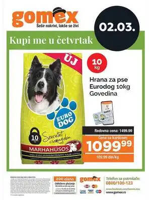 Eurodog hrana za pse akcija