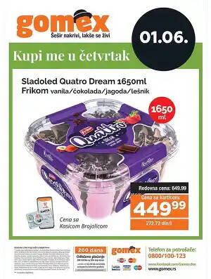 Sladoled Quattro
