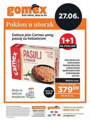 Carnex pasulj