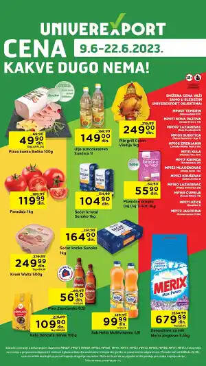 Cena kakve dugo nema