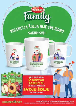 Nectar Family: sakupi kolekciju šolja