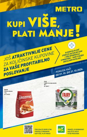 Metro - Kupi vise plati manje