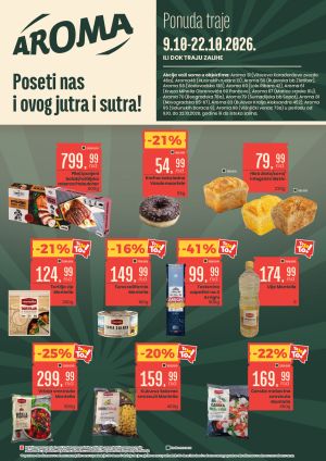 Aroma - Otvaračka akcija