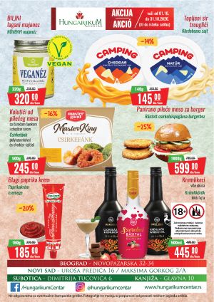 Hungarikum Centar - Katalog oktobar 2026