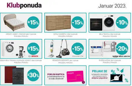 Klub ponuda Januar 2023