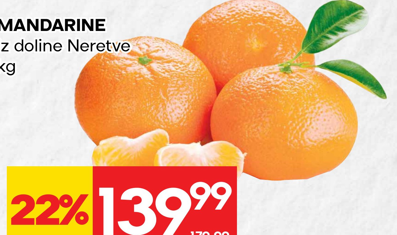 MANDARINE iz doline Neretve kg