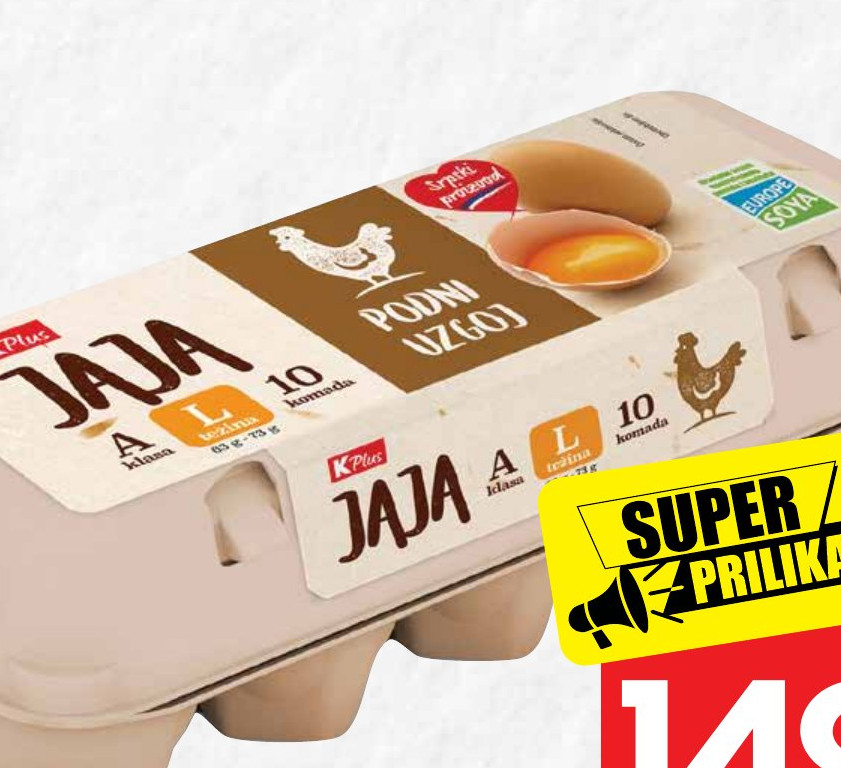 JAJA podni uzgoj K Plus A klasa L grupa 10/j