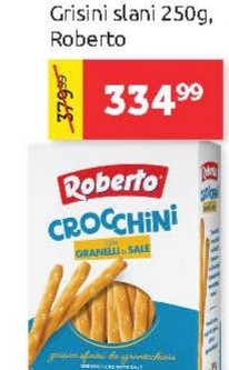 Grisini slani 250g, Roberto