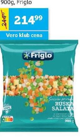 Mešavina za rusku salatu 900g