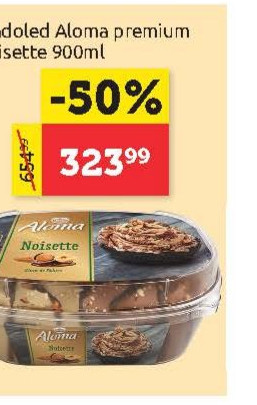 Sladoled Aloma premium noisette 900ml