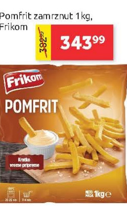 Pomfrit zamrznut 1kg