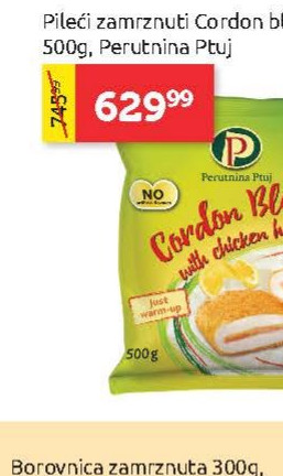 Pileći zamrznuti cordon bleu, 500g