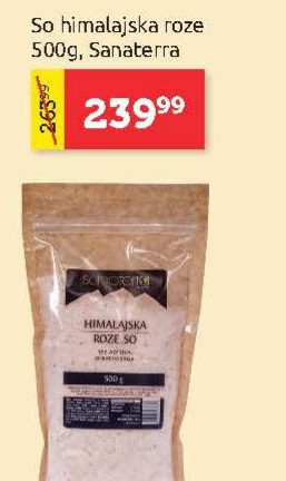 So himalajska roze 500g, Santerra