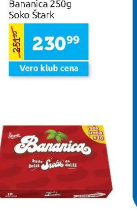 Bananica 250g Soko Stark