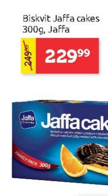 Biskvit Jaffa cakes 300g, Jaffa