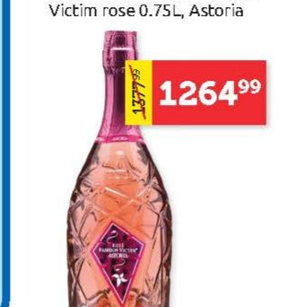 Vino rose penušavo Fashion Victim rose 0.75L, Astoria