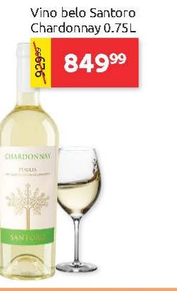 Vino belo Santoro Chardonnay 0.75L
