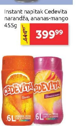 Instant napitak Cedevita narandža, ananas-mango 455g