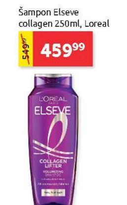 Šampon Elseve collagen 250ml, Loreal