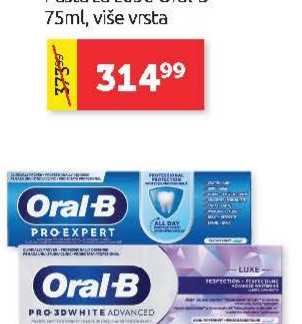 Pasta za zube Oral-B 75ml, više vrsta
