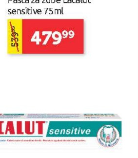 Pasta za zube Lacalut sensitive 75ml