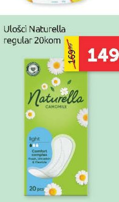 Ulošci Naturella regular 20kom