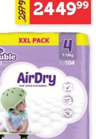 Pelene Violeta double care air dry, više veličina