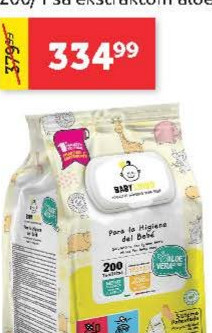 Maramice vlažne Baby Lindu 200/1 sa ekstraktom aloe vera