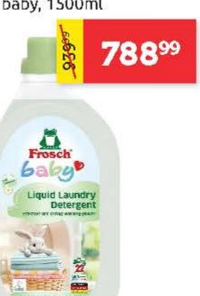 Deterdžent tečni Frosch baby, 1500ml