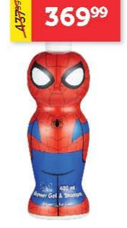 Šampon i gel za tuširanje Spiderman, 400ml