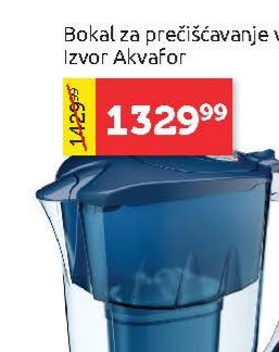 Bokal za prečišćavanje vode izvor Akvafor