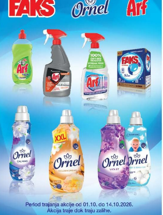 Ornel / Arf Sredstva za čišćenje