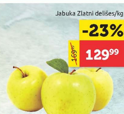 Jabuka Zlatni delises/kg