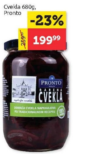 Cvekla 680g, Pronto