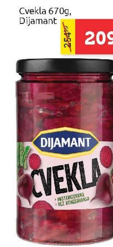 Cvekla 670g, Dijamant