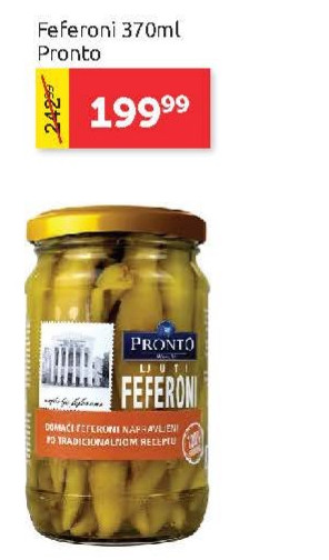 Feferoni 370ml, Pronto