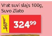 Vrat suvi slajs 100g, Suvo Zlato