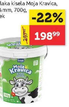 Pavlaka kisela Moja Kravica, 12%, 700g, Imlek