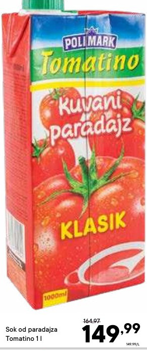 Sok od paradaja Tomatino 1l