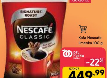 Kafa Nescafe Classic limenka 100 g