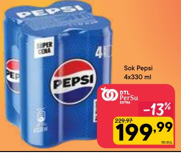 Sok Pepsi 4x330 ml