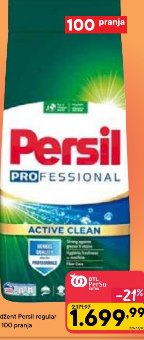 Persil Professional Active Clean deterdžent