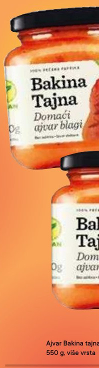Bakina Tajna Domaci ajvar blagi
