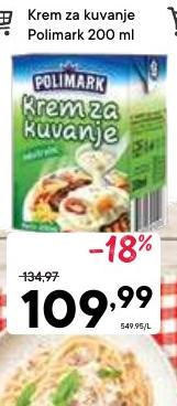 Krem za kuvanje Polimark 200 ml
