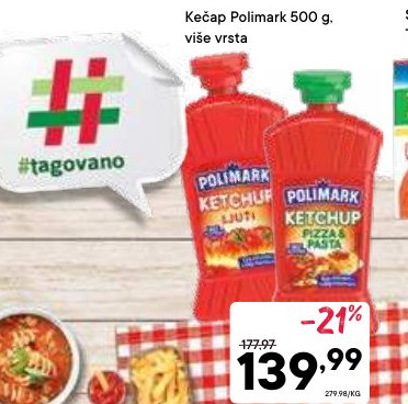 Ketchup Polimark 500 g