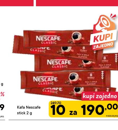 Kafa Nescafe stick 2 g