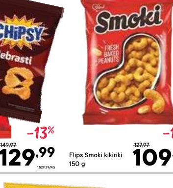 Čips Chipsy 85-95 g.