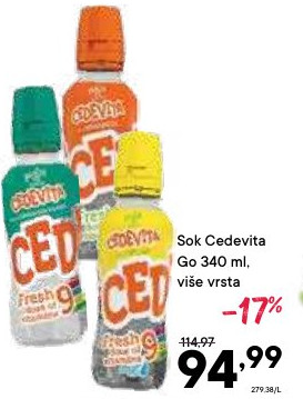 Sok Cedevita Go 340 ml